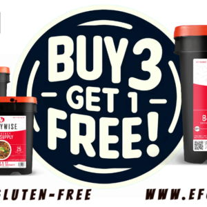 84-Serve Buckets -- SUMMER SALE -- Buy 3, Get 1 FREE
